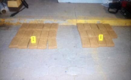 Detienen en BC a persona que transportaba más de 20 kilos de cocaína