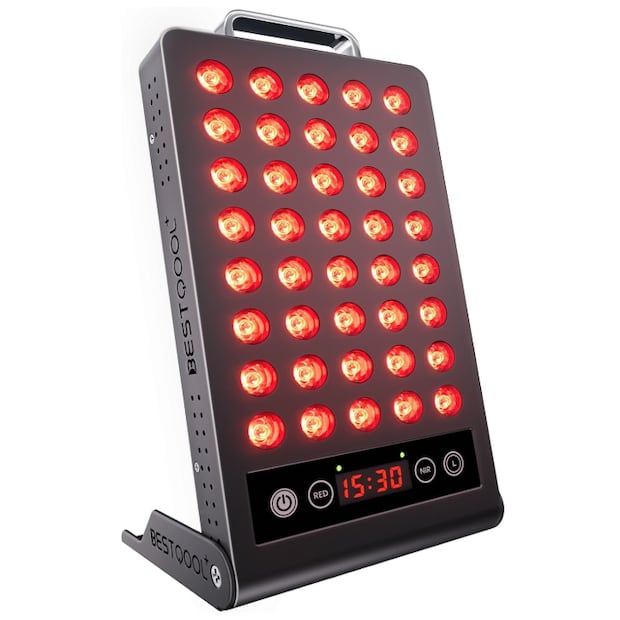 dispositivo de terapia de luz roja bestqool para alivio de dolor y produccion de colageno