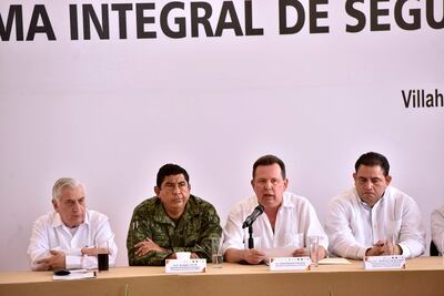 Invertirán mil mdp en seguridad pública de Tabasco