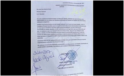 Advirtieron a delegado de SCT desde el 3 de julio de riesgo en Paso Exprés