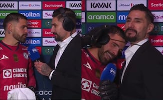El incómodo momento entre Andrés Gudiño y Yosgart Gutiérrez en plena entrevista