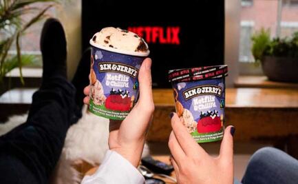 Netflix y Ben & Jerry's lanzan un helado oficial