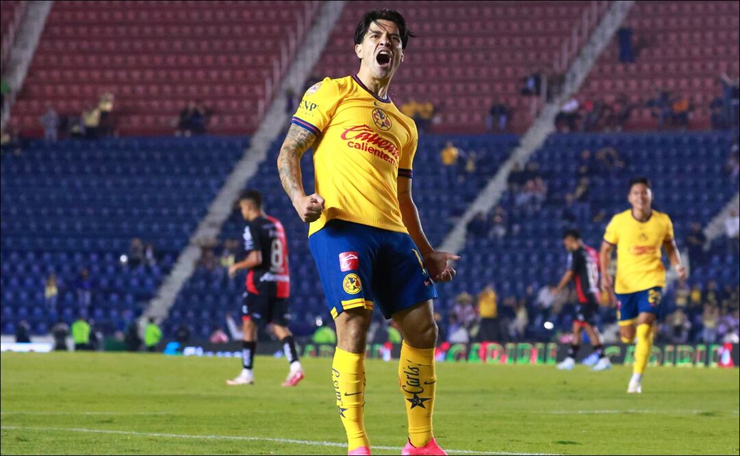 Víctor Dávila anotó en su debut con el América - Foto: Imago7