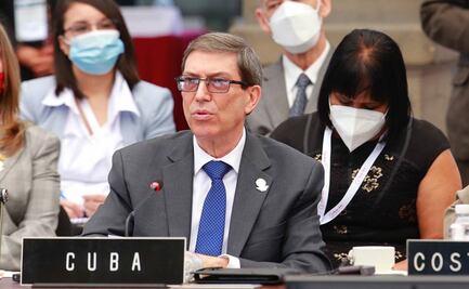 No hubo estallido social, Estados Unidos incitó violencia, dice canciller de Cuba