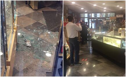 Roban 5 presuntos miembros de "Los Mazos" joyas y celulares de un Sanborns