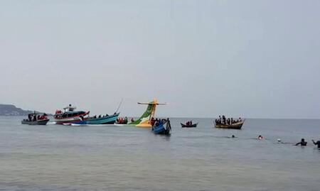 Se estrella avión en Tanzania; hay al menos 19 muertos