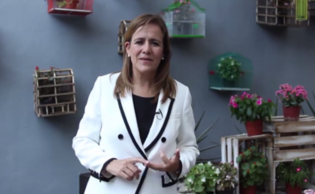 Foto: Tomada del vídeo de Facebook de Margarita Zavala