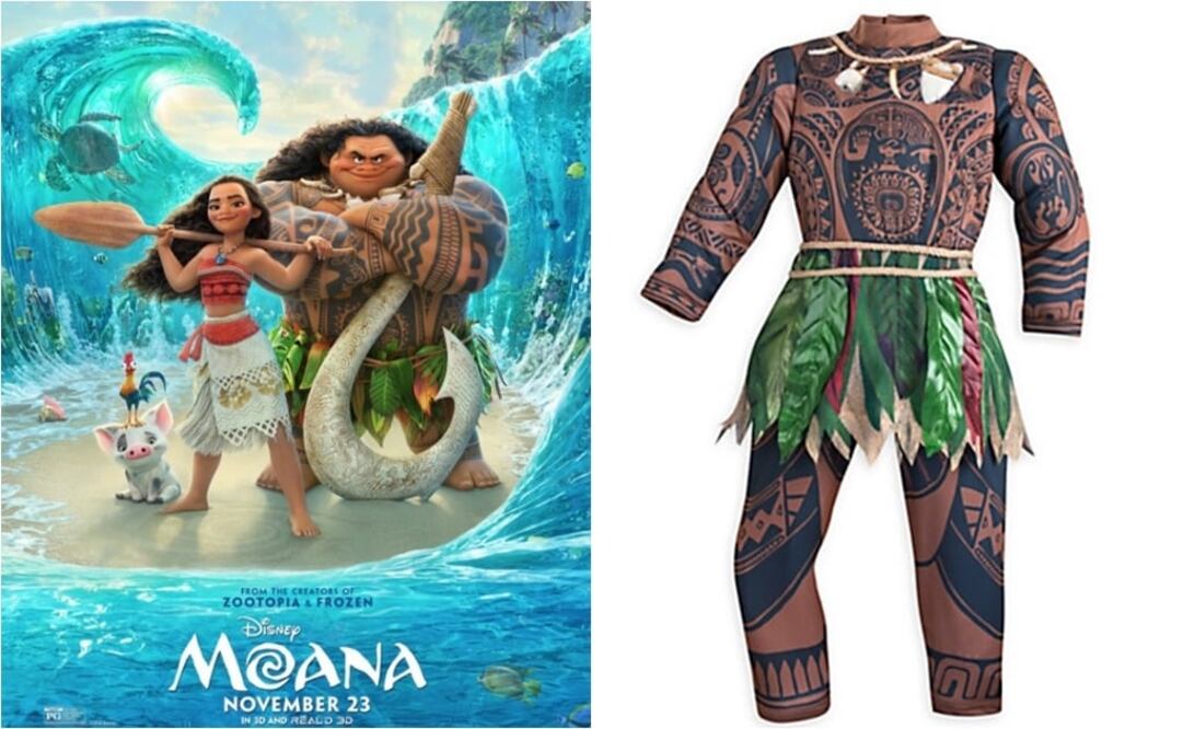 Foto: Tomada de @DisneyMoana y disneystore.com