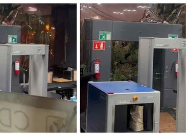 VIDEO: Cae árbol de 8 metros sobre edificio sede de la Secretaría de Seguridad capitalina; no hay lesionados