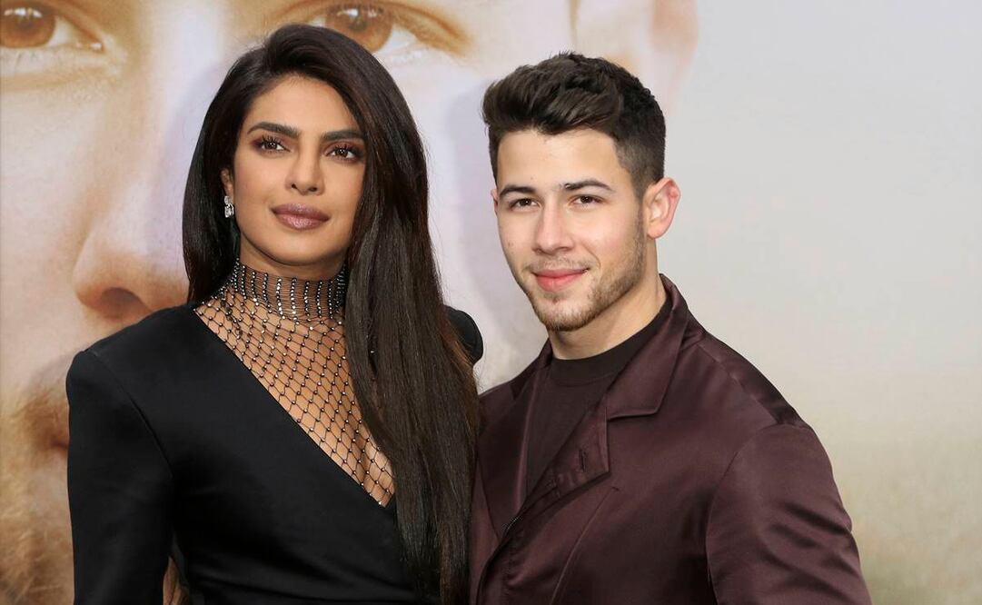 Priyanka Chopra y Nick Jonas. Foto: Archivo AP