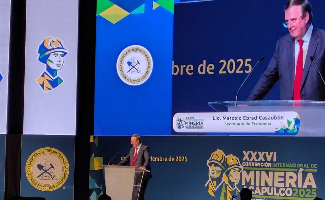 Sector minero pide al gobierno federal  la apertura de la inversión al sector privado en la minería en México (19/11/2025). Foto: Everardo Martínez