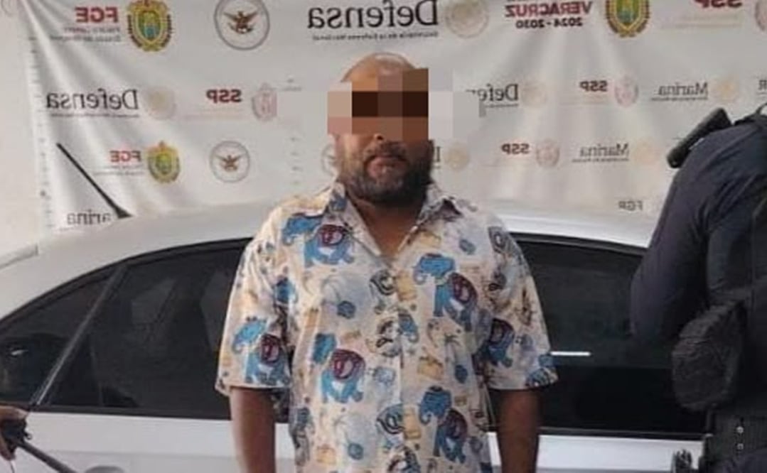 Omar "N" fue detenido el pasado 24 de julio por elementos de la Policía Estatal. Foto: Especial