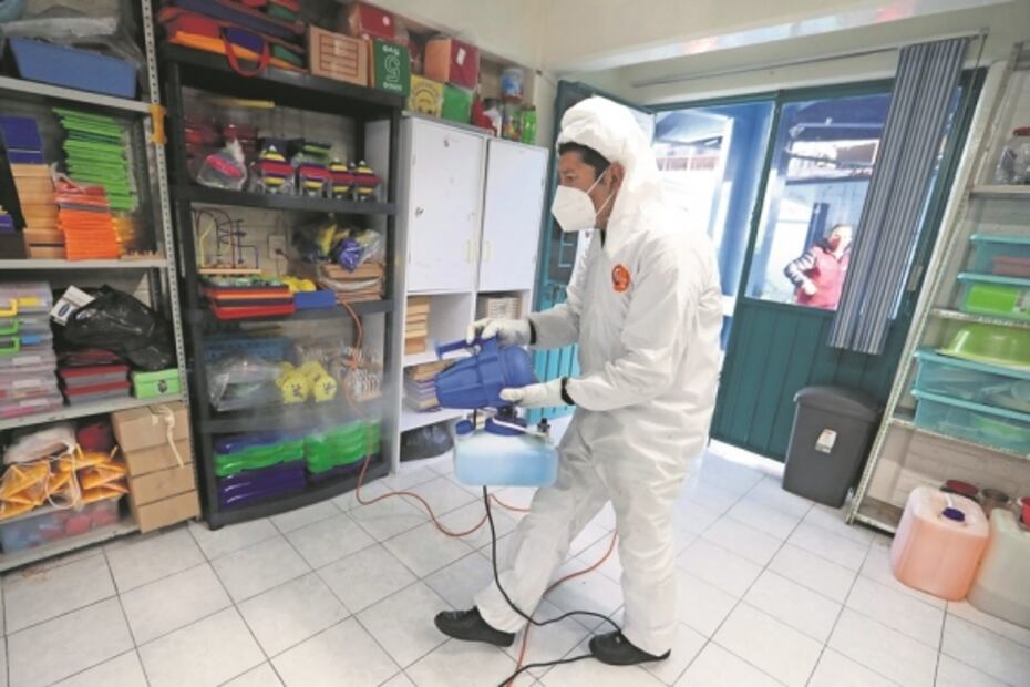 ONG busca librar a escuelas del Covid-19