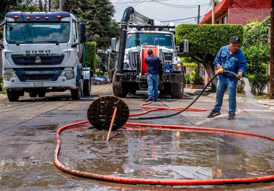 De acuerdo con la CAEM, las precipitaciones provocaron 99 encharcamientos. Foto: Especial