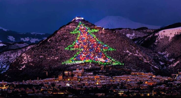 5 de los árboles de Navidad más impresionantes del mundo