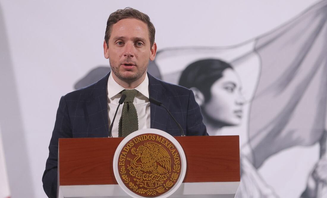 Eduardo Clark, subsecretario de Salud, en Palacio Nacional el 18 de febrero de 2025. Foto: Gabriel Pano / EL UNIVERSAL