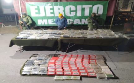 Decomisan 150 millones de pesos en cocaína; eran 300 kilos asegurados en SLP