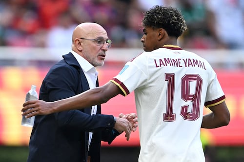 Spain coach De la Fuente demands more despite World Cup qualification