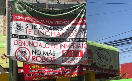 "Duele el estómago ver como se roban las llantas": vecinos de Lomas de Huizachal