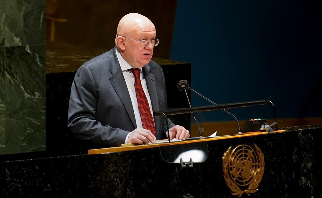 El embajador ruso, Vasili Nebenzia. Foto: EFE