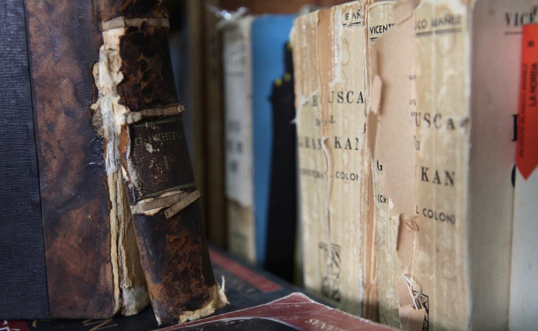 Libros de viejo. Foto: Ivan Stephens 
