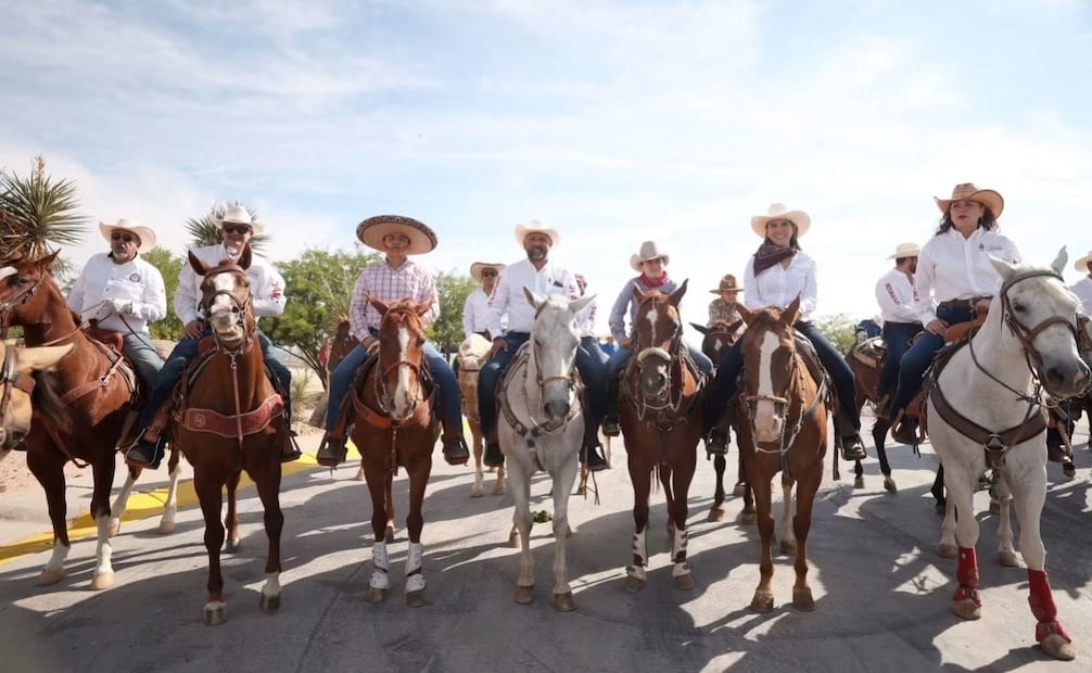 En su edición anterior, la Cabalgata Villista reunió a más de 9 mil 300 cabalgantes. | Foto: Especial.