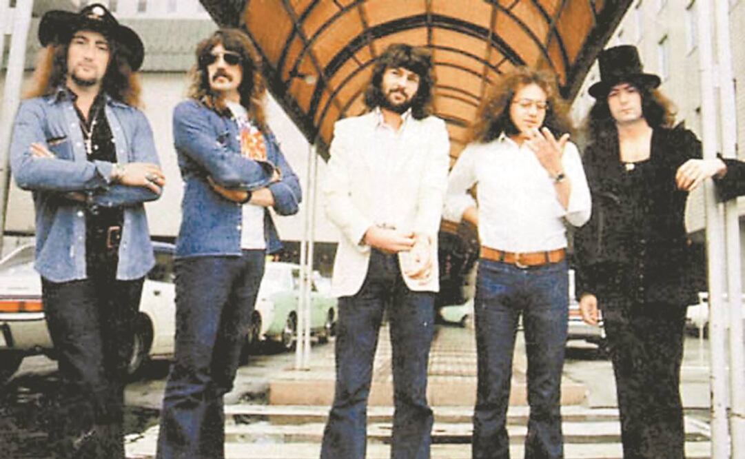 Deep Purple en los años noventa. Foto: Archivo/EL UNIVERSAL.