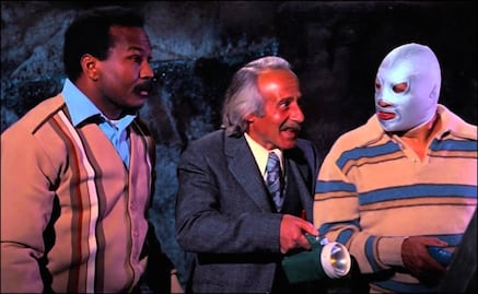 El día que el 'Mantequilla' Nápoles salió en una película del Santo