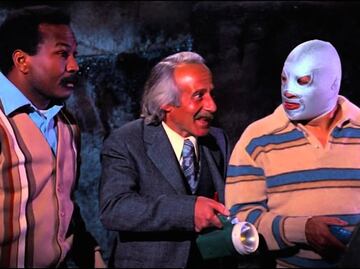 El día que el 'Mantequilla' Nápoles salió en una película del Santo