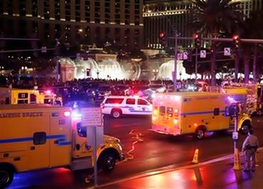 One killed after car hits pedestrians on Las Vegas strip