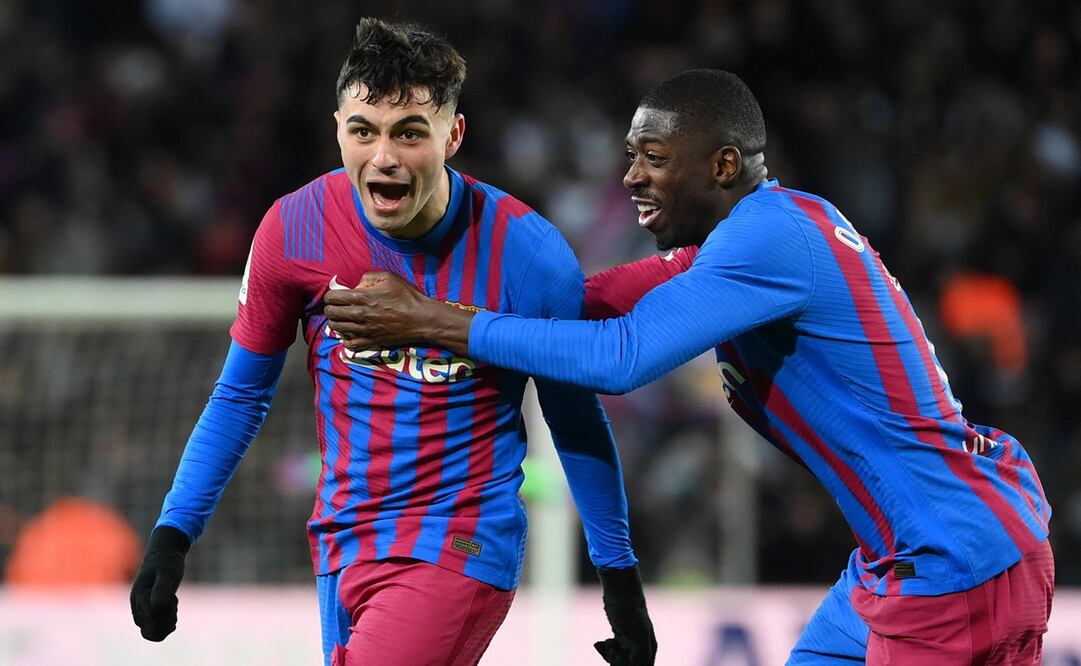 Pedri marcó el gol del triunfo - FOTO: AFP
