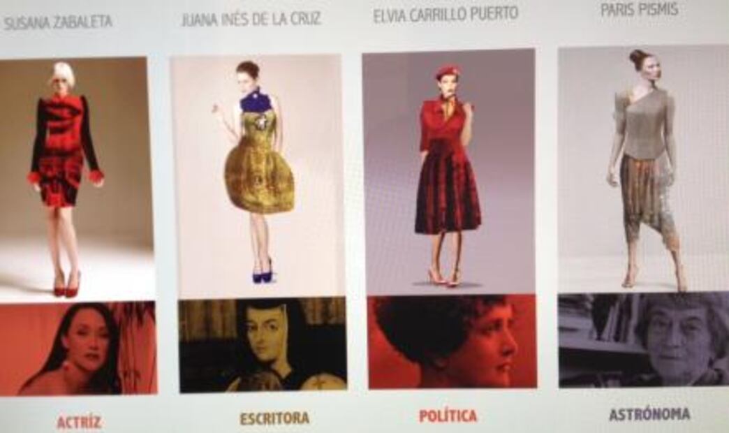 ¿Quién diseñó el vestido de Susana Zabaleta inspirado en María Félix?