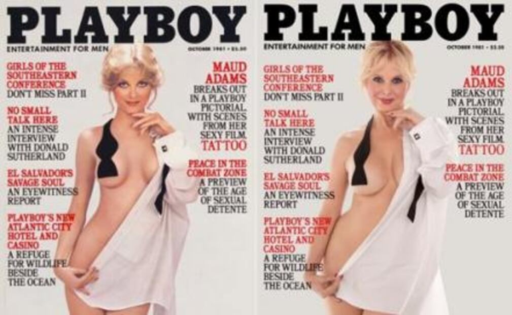 "Conejitas" de "Playboy" recrean sus portadas décadas después