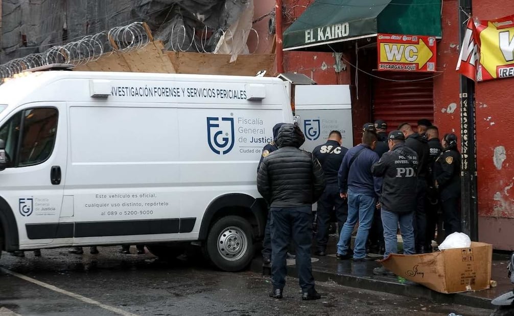 Elementos de la Secretaría de Seguridad Ciudadana acordonaron la zona y dieron parte al Ministerio Público para realizar los peritajes correspondientes. | Foto: Osmar Alvarado | El Universal.