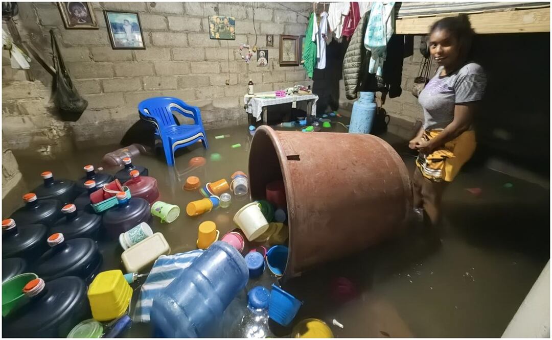 Gobierno de Oaxaca pedirá declaratoria de desastre tras paso de John (26/09/2024). Foto: Edwin Hernández / EL UNIVERSAL