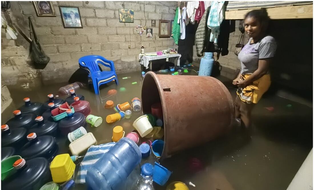 Gobierno de Oaxaca pedirá declaratoria de desastre tras paso de John (26/09/2024). Foto: Edwin Hernández / EL UNIVERSAL