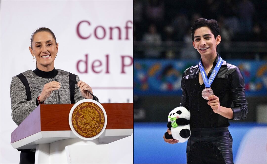Donovan Carrillo confesó la disposición de Claudia Sheinbaum para ayudar a los deportistas mexicanos rumbo a los Juegos Olímpicos / FOTOS: EFE