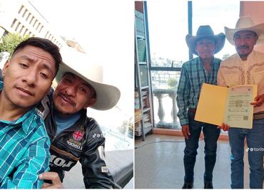 ¡Amor es amor! Albañil se casa con chalán y su historia se vuelve viral