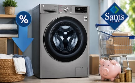 Sam's Club rebaja lavasecadora LG a este jugoso precio; ahórrate más de 3 mil pesos