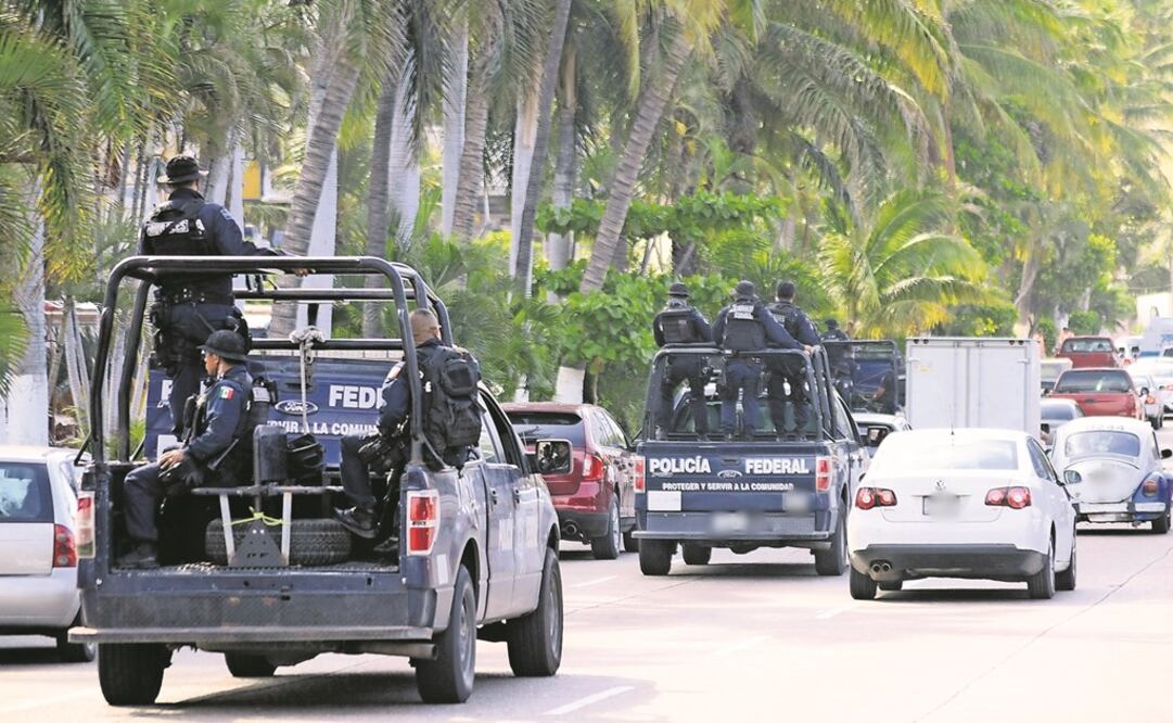 Despliegan patrullajes en Acapulco tras asesinato del magistrado Edmundo Román Pinzón. Foto: Archivo / EL UNIVERSAL