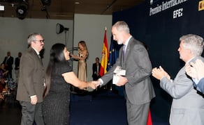Entregan premio Rey de España a periodistas de EL UNIVERSAL (22/06/2026). Foto: EFE