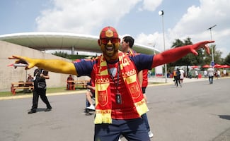 Aficionados españoles se entregan a Guadalajara: “México ha sido fenomenal con nosotros”