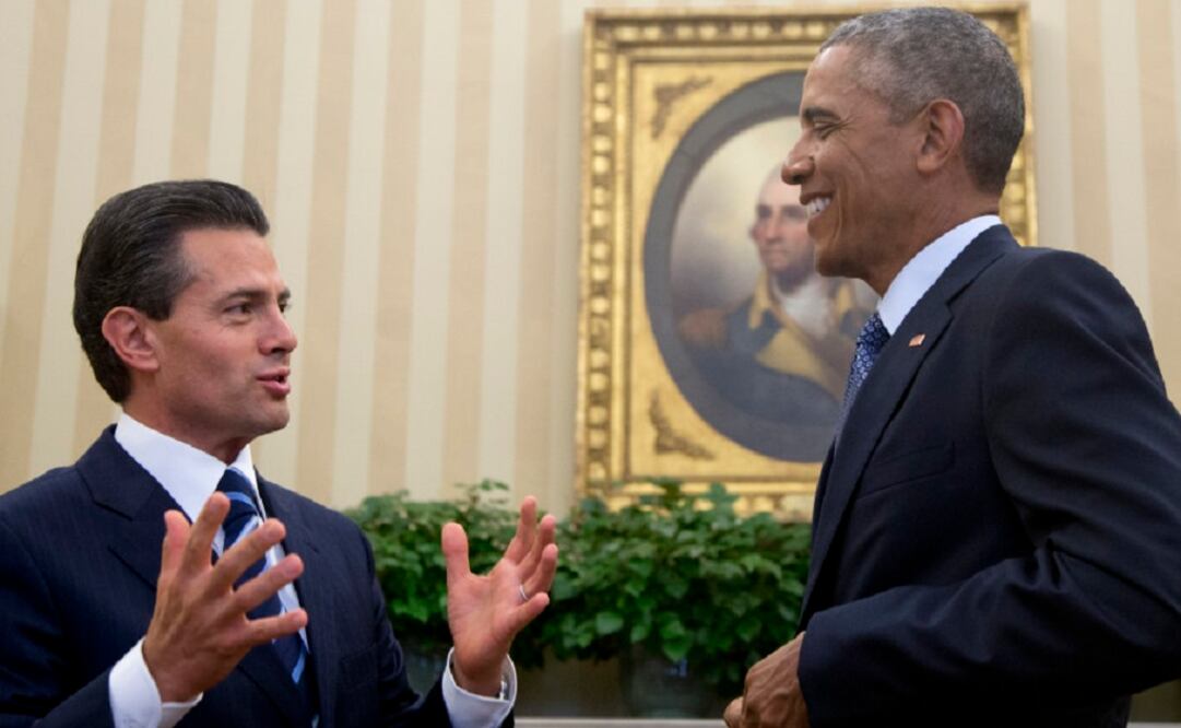 President Enrique Peña Nieto (left) and President Barack Obama. (Photo: AP)