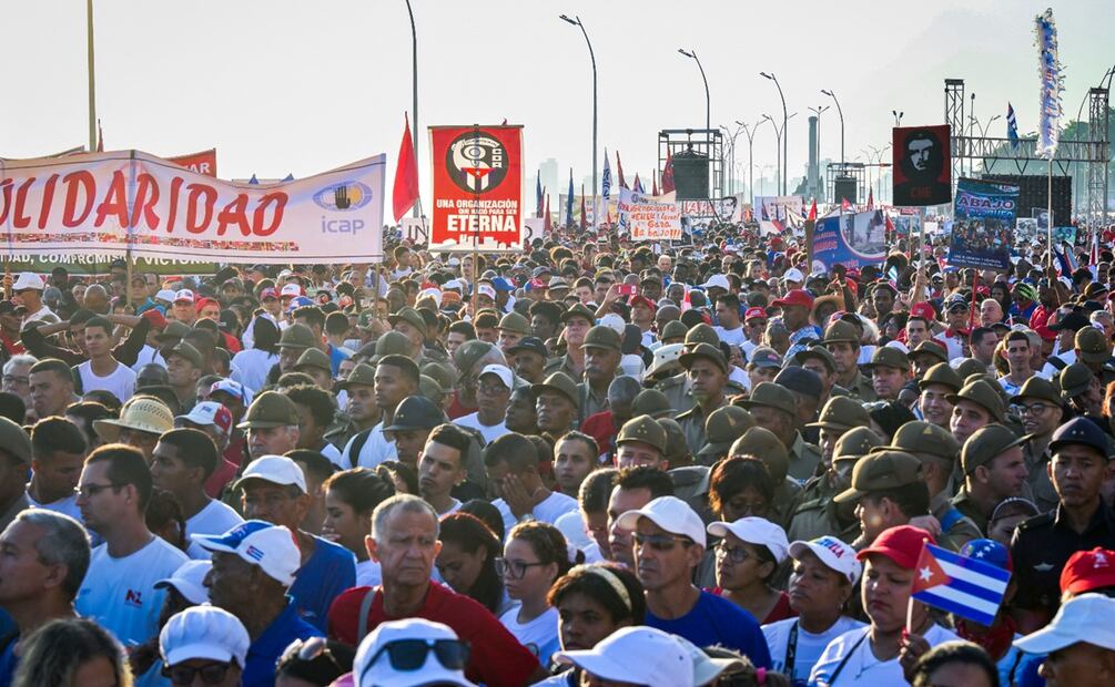 Este 1 de mayo es el Día Internacional de los Trabajadores y en varios países del mundo se llevaron a cabo marchas, manifestaciones y hasta huelgas como parte de la conmemoración de esta fecha. Foto: AFP