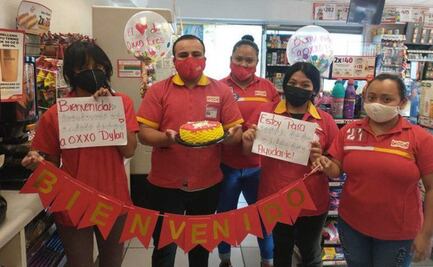 "Estoy para ayudarte": así reciben a joven sordo en su primer día de trabajo 