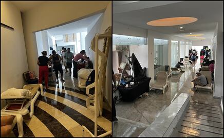 “¡Aquí, ahorita, estamos en el infierno!”: zacatecano varado en hotel de Acapulco tras paso de “Otis”