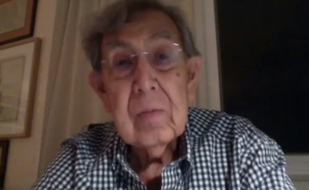 El excandidato presidencial reapareció en un foro virtual del movimiento Nosotrxs. Foto: Captura de pantalla