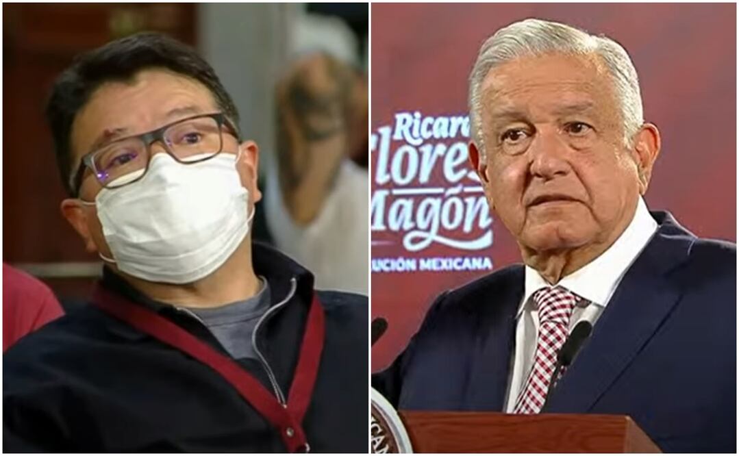 El youtuber Hans Salazar asistió este lunes a la mañanera. Foto: Captura de pantalla