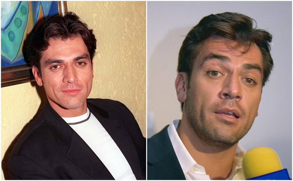 Jorge Salinas en 1999 y 2003. Fotos: Archivo EL UNIVERSAL.