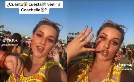 Influencer revela en TikTok cuánto le costó ir a Coachella y video se viraliza
